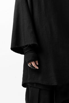 画像をギャラリービューアに読み込む, ISAMU KATAYAMA BACKLASH PULLOVER SHIRT / PRIPERA WOVEN (BLACK)