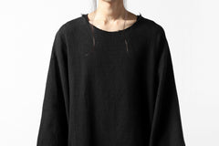 画像をギャラリービューアに読み込む, ISAMU KATAYAMA BACKLASH PULLOVER SHIRT / PRIPERA WOVEN (BLACK)