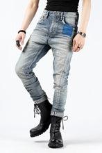 Load image into Gallery viewer, ISAMU KATAYAMA BACKLASH LOW CROTCH SLIM PANTS / STRETCH DENIM (INDIGO)