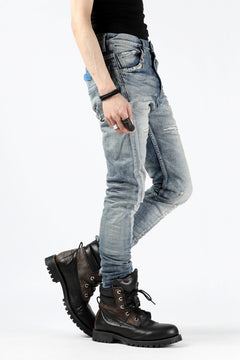 Load image into Gallery viewer, ISAMU KATAYAMA BACKLASH LOW CROTCH SLIM PANTS / STRETCH DENIM (INDIGO)