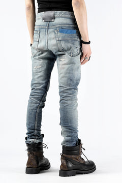 Load image into Gallery viewer, ISAMU KATAYAMA BACKLASH LOW CROTCH SLIM PANTS / STRETCH DENIM (INDIGO)