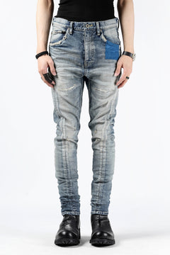Load image into Gallery viewer, ISAMU KATAYAMA BACKLASH LOW CROTCH SLIM PANTS / STRETCH DENIM (INDIGO)