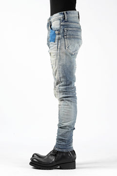 Load image into Gallery viewer, ISAMU KATAYAMA BACKLASH LOW CROTCH SLIM PANTS / STRETCH DENIM (INDIGO)