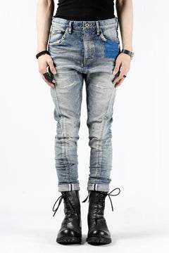 Load image into Gallery viewer, ISAMU KATAYAMA BACKLASH LOW CROTCH SLIM PANTS / STRETCH DENIM (INDIGO)