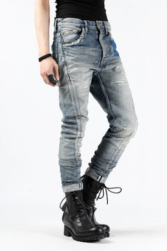 Load image into Gallery viewer, ISAMU KATAYAMA BACKLASH LOW CROTCH SLIM PANTS / STRETCH DENIM (INDIGO)