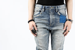 Load image into Gallery viewer, ISAMU KATAYAMA BACKLASH LOW CROTCH SLIM PANTS / STRETCH DENIM (INDIGO)