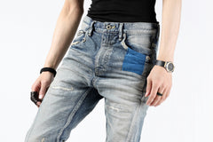Load image into Gallery viewer, ISAMU KATAYAMA BACKLASH LOW CROTCH SLIM PANTS / STRETCH DENIM (INDIGO)