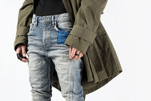 Load image into Gallery viewer, ISAMU KATAYAMA BACKLASH LOW CROTCH SLIM PANTS / STRETCH DENIM (INDIGO)