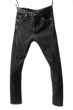 画像をギャラリービューアに読み込む, ISAMU KATAYAMA BACKLASH L/C SLIM DENIM PANTS / SPLASH DYED (BLACK)
