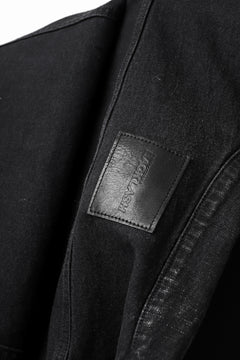 画像をギャラリービューアに読み込む, ISAMU KATAYAMA BACKLASH TRUCKER DENIM JACKET / SPLASH DYED (BLACK)