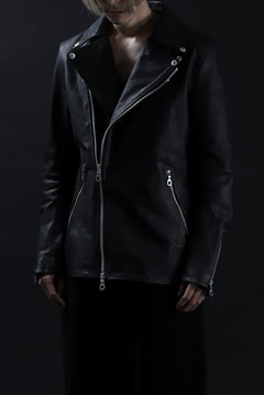 Load image into Gallery viewer, ISAMU KATAYAMA BACKLASH xx GUIDI COMMA 8 DOUBLE RIDERS / CALF "Vitello Fiore Volonato" (BLACK) ※