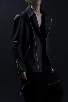 Load image into Gallery viewer, ISAMU KATAYAMA BACKLASH xx GUIDI COMMA 8 DOUBLE RIDERS / CALF "Vitello Fiore Volonato" (BLACK) ※