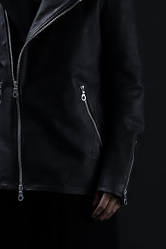 Load image into Gallery viewer, ISAMU KATAYAMA BACKLASH xx GUIDI COMMA 8 DOUBLE RIDERS / CALF "Vitello Fiore Volonato" (BLACK) ※