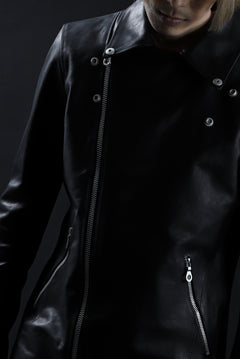 Load image into Gallery viewer, ISAMU KATAYAMA BACKLASH xx GUIDI COMMA 8 DOUBLE RIDERS / CALF "Vitello Fiore Volonato" (BLACK) ※