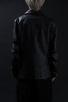 Load image into Gallery viewer, ISAMU KATAYAMA BACKLASH xx GUIDI COMMA 8 DOUBLE RIDERS / CALF "Vitello Fiore Volonato" (BLACK) ※