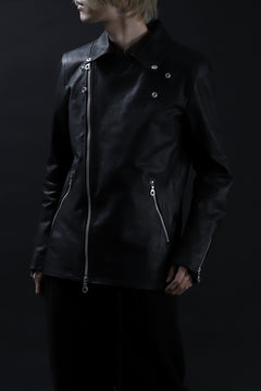 Load image into Gallery viewer, ISAMU KATAYAMA BACKLASH xx GUIDI COMMA 8 DOUBLE RIDERS / CALF "Vitello Fiore Volonato" (BLACK) ※