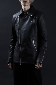 Load image into Gallery viewer, ISAMU KATAYAMA BACKLASH xx GUIDI COMMA 8 DOUBLE RIDERS / CALF "Vitello Fiore Volonato" (BLACK) ※