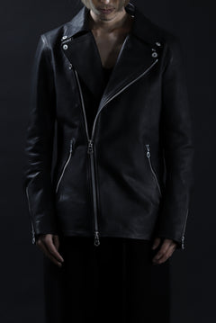 Load image into Gallery viewer, ISAMU KATAYAMA BACKLASH xx GUIDI COMMA 8 DOUBLE RIDERS / CALF "Vitello Fiore Volonato" (BLACK) ※