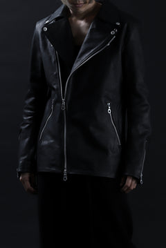Load image into Gallery viewer, ISAMU KATAYAMA BACKLASH xx GUIDI COMMA 8 DOUBLE RIDERS / CALF "Vitello Fiore Volonato" (BLACK) ※