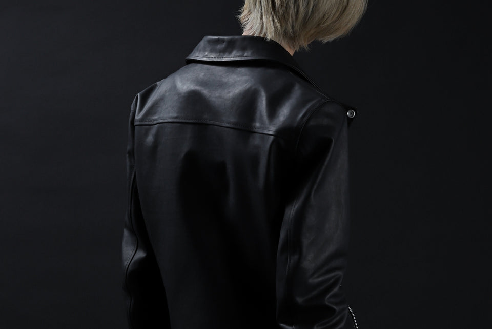 Load image into Gallery viewer, ISAMU KATAYAMA BACKLASH xx GUIDI COMMA 8 DOUBLE RIDERS / CALF "Vitello Fiore Volonato" (BLACK) ※
