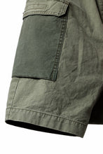 Load image into Gallery viewer, ISAMU KATAYAMA BACKLASH SARROUEL SHORTS / STONE WASHED USA-COTTON (KHAKI)