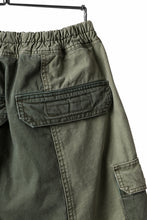 Load image into Gallery viewer, ISAMU KATAYAMA BACKLASH SARROUEL SHORTS / STONE WASHED USA-COTTON (KHAKI)