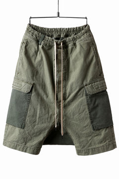 Load image into Gallery viewer, ISAMU KATAYAMA BACKLASH SARROUEL SHORTS / STONE WASHED USA-COTTON (KHAKI)