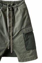 Load image into Gallery viewer, ISAMU KATAYAMA BACKLASH SARROUEL SHORTS / STONE WASHED USA-COTTON (KHAKI)