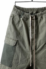 Load image into Gallery viewer, ISAMU KATAYAMA BACKLASH SARROUEL SHORTS / STONE WASHED USA-COTTON (KHAKI)