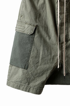 Load image into Gallery viewer, ISAMU KATAYAMA BACKLASH SARROUEL SHORTS / STONE WASHED USA-COTTON (KHAKI)