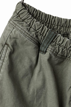 Load image into Gallery viewer, ISAMU KATAYAMA BACKLASH SARROUEL SHORTS / STONE WASHED USA-COTTON (KHAKI)