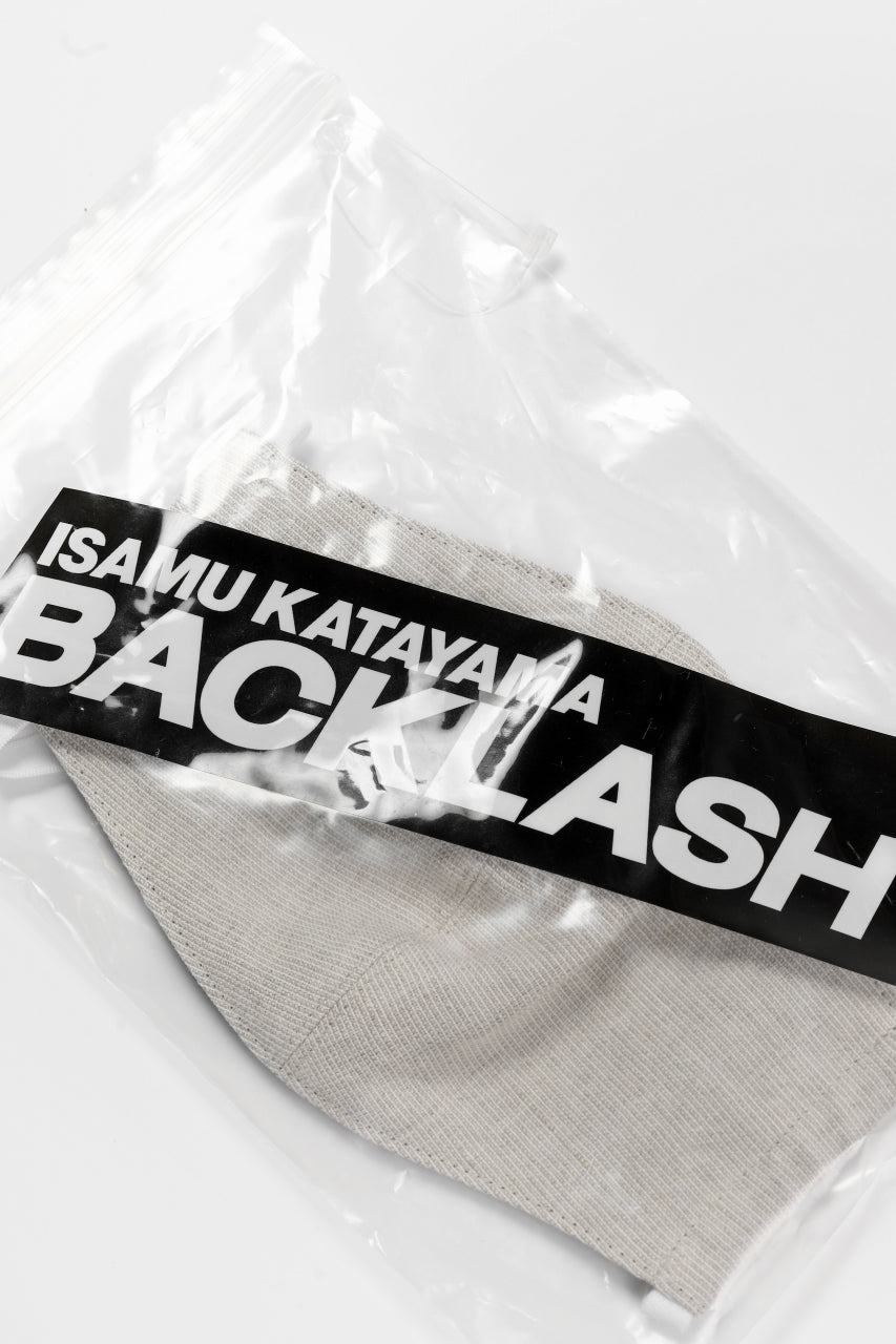 Load image into Gallery viewer, ISAMU KATAYAMA BACKLASH KNOT WAIST WIDE PANTS / COTTON LINEN (WHITE)