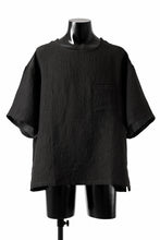 画像をギャラリービューアに読み込む, ISAMU KATAYAMA BACKLASH PULLOVER POCKET SHIRT / SOFT LINEN (BLACK)