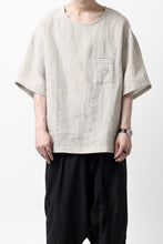 画像をギャラリービューアに読み込む, ISAMU KATAYAMA BACKLASH PULLOVER POCKET SHIRT / SOFT LINEN (NATURAL)