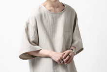 画像をギャラリービューアに読み込む, ISAMU KATAYAMA BACKLASH PULLOVER POCKET SHIRT / SOFT LINEN (NATURAL)