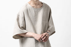 画像をギャラリービューアに読み込む, ISAMU KATAYAMA BACKLASH PULLOVER POCKET SHIRT / SOFT LINEN (NATURAL)