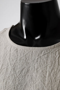 画像をギャラリービューアに読み込む, ISAMU KATAYAMA BACKLASH PULLOVER POCKET SHIRT / SOFT LINEN (NATURAL)
