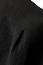 Load image into Gallery viewer, ISAMU KATAYAMA BACKLASH SKIPPER SHIRT / SOFT LINEN (BLACK)