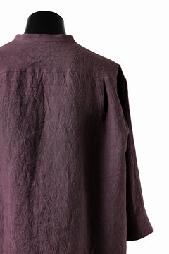 Load image into Gallery viewer, ISAMU KATAYAMA BACKLASH SKIPPER SHIRT / SOFT LINEN (LAVENDER)
