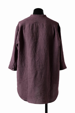 Load image into Gallery viewer, ISAMU KATAYAMA BACKLASH SKIPPER SHIRT / SOFT LINEN (LAVENDER)