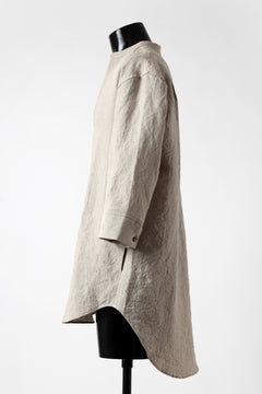 Load image into Gallery viewer, ISAMU KATAYAMA BACKLASH SKIPPER SHIRT / SOFT LINEN (NATURAL)