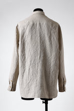 Load image into Gallery viewer, ISAMU KATAYAMA BACKLASH LONG SLEEVE SHIRT / SOFT LINEN (NATURAL)