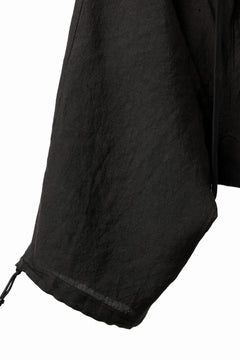 Load image into Gallery viewer, ISAMU KATAYAMA BACKLASH EASY SHORTS / SOFT LINEN (BLACK)