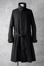 Load image into Gallery viewer, KLASICA DARK CHECK FR-US'40 COAT / WASH OUT MIX WEAVE (DARK CHECK)