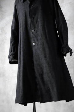 Load image into Gallery viewer, KLASICA DARK CHECK FR-US'40 COAT / WASH OUT MIX WEAVE (DARK CHECK)
