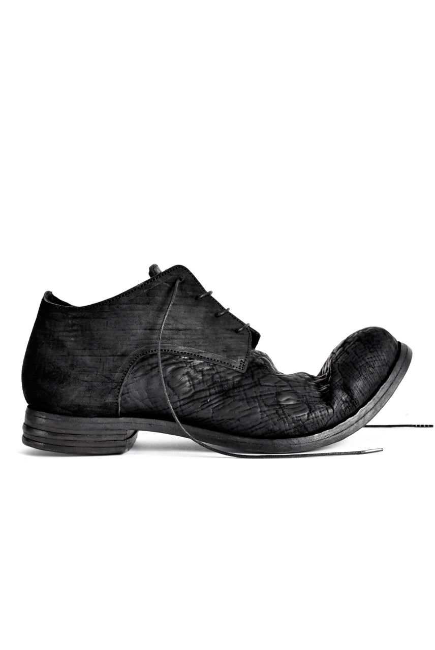 画像をギャラリービューアに読み込む, prtl x 4R4s exclusive Derby Shoes / CordovanSplit "No3-1M" (BLACK)