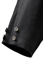 画像をギャラリービューアに読み込む, SOSNOVSKA exclusive CLOWN STYLE LINEN PANTS (BLACK)