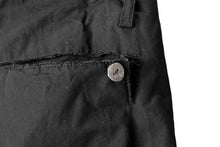 Load image into Gallery viewer, blackcrow high density cotton banana shape trousers (BLACK)