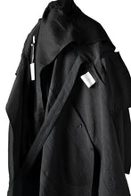 Load image into Gallery viewer, sus-sous moto cycle storm coat (NAVY GREY)