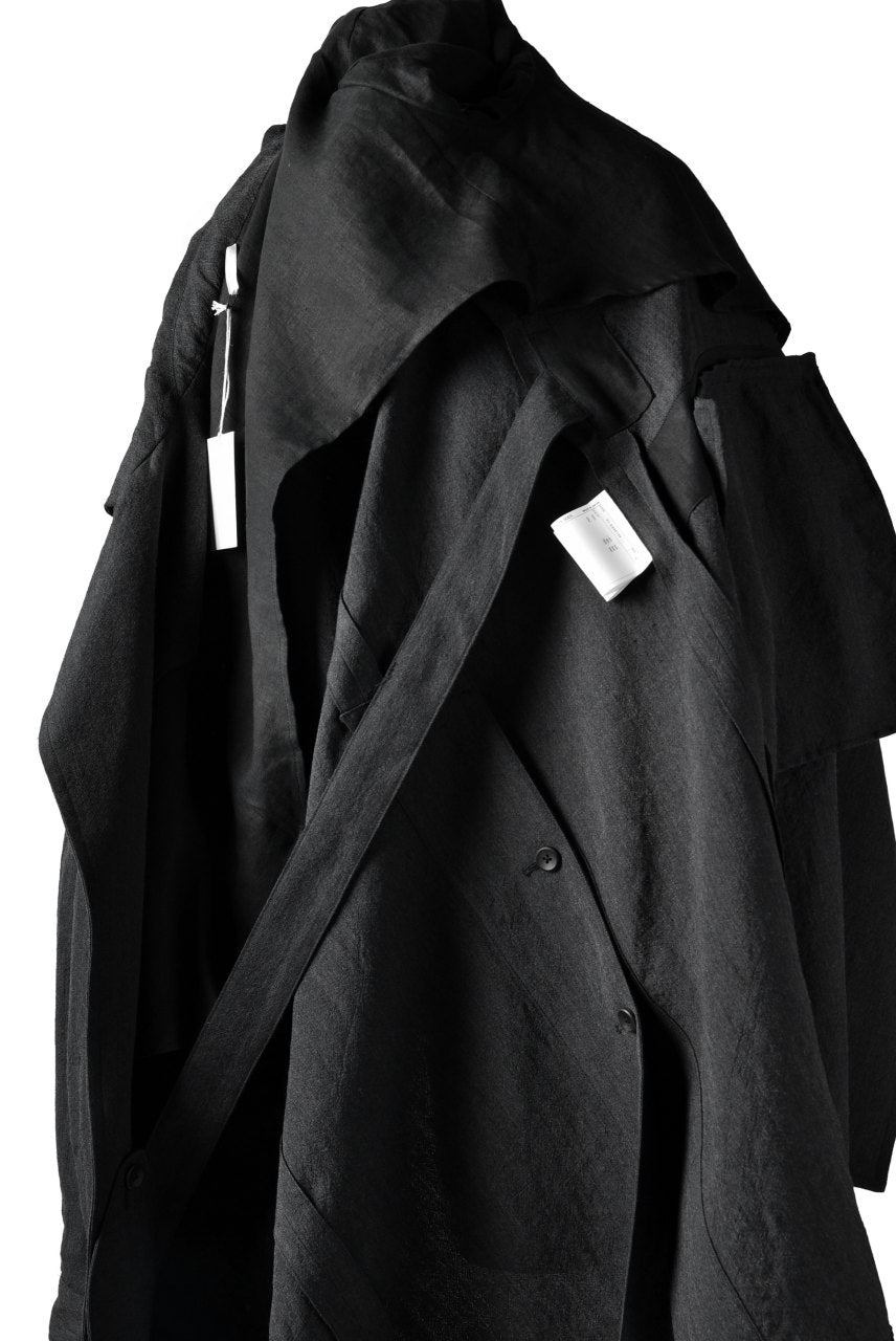 Load image into Gallery viewer, sus-sous moto cycle storm coat (NAVY GREY)
